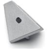 LEDCO ITALIA Tappo con foro grigio per profilo - EN301