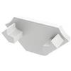 LED LABS - LUMINES Tappo per profilo tipo C bianco - 12-0041-01