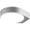 GEA LUCE S.R.L. Applique da parete 10W LED grigio 4000k - GES081