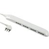ELECTRALINE Multipresa slim 4 posti 10/16A bianca - 61910