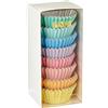 PME Set di 8 pirottini foderati in alluminio, colori pastello, confezione da 100