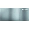 Geberit - Pulsante Geberit Sigma70, per doppio volume di scarico: acciaio inossidabile Le spazzolato (242.813.FW.1)
