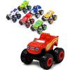 VI AI The Monster Machines - Veicoli Camion Giocattoli Regali - Scooter Auto per Bambini (6 pcs)