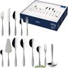 Villeroy & Boch Arthur Servizio Tavola, Acciaio Inossidabile, Argento, 68 Pezzi
