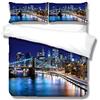 Set Biancheria Da Letto Con Vista Notturna Di New York City, Copripiumino  Matrimoniale King Size, Federa Piumino, Morbide Lenzuola Tessili La Casa Da  43,15 €