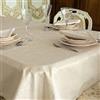 BGEUROPE Tovaglia - Antimacchia - Beige - Ref. Golden Lines - 150cm x 200cm