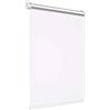 Victoria M. Tenebra Tenda a Rullo Termica Oscurante, Rivestimento Isolante, Montaggio con e senza Fori, Avvolgibile, Bianco, 50 cm x 220 cm (Larghezza x Altezza)