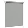 Victoria M. Tenda a Rullo Oscurante Klemmfix, Montabile Senza Fori, per Porte e Finestre, 90 x 230 cm, Grigio