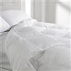 Tata Home Piumino Invernale Matrimoniale Caldo Imbottitura da 300 gr/mq in Morbida Microfibra Piumone Invernale Pesante Misura 2 Piazze cm 250x200 Colore Bianco