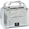BE CooL Collezione Argento, Borsa Termica City, Size-Small, Altezza-21 Cm, Pellicola in PVC, S