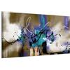 murando Quadro Astratto 150x50 cm 1 Pezzo - Stampa su Tela in TNT Tessuta XXL Grande - Quadri Moderni Soggiorno Grandi - Stampe da Parete Murale Arte Moderno Pittura - come dipinto a-A-0323-b-d