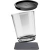 silwy einfach anziehend. silwy® Magnetic drinkware, Bicchiere Magnetico di plastica Antiscivolo, infrangibili con Magnete Integrato con Coperchio e sottobicchieri Metallici, Campeggio, Barca, Bambini - The Classic