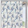 Tex family Tenda tendaggio confezionata Made in Italy cm. 150X280 per Tutti i Tipi di Bastone e binari Coralli Blu