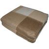 SpazioTessile Coperta Misto Lana New York 4 Colori Singolo Piazza e Mezza Matrimoniale Maxi (Beige, 1 Piazza,Singolo)