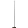 LANMOU Lampada da Terra a LED Dimmerabile, Moderna Lampade da Terra con Telecomando, Lampada a Stelo Minimalista Nera per Soggiorno Camera da Letto Lampada da Pavimento Ufficio, 160cm