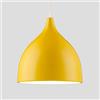 Chao Zan E27 Lampadario moderno Lampada color alluminio con altezza regolabile Soffitto Adottare Camera da letto Ristorante Counter Study Room Cafe Bar Cucina Corridoio（giallo） Plafoniera Lampadario