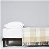 LANEROSSI Coperta Matrimoniale England, 210x250 cm, 100% Lana Vergine, Beige