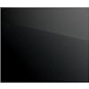 ALLboards Paraschizzi in vetro per cucina NERO 60x65 cm Pannello di protezione per fornelli schizzi decorativa
