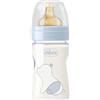 Chicco Biberon Original Touch 1 Foro Boy Caucciù 0 Mesi+ 150 Ml