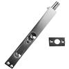 Merriway BH05680 Chiavistello a Perno con Incasso a Filo per Porte, Bianco