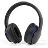 adj Deep Plus Cuffie Bluetooth 5.0, Over Ear con Microfono Vivavoce Incorporato, Controllo Volume, Driver Speaker da 40MM, Cuffie Wireless per Corso Online, PC, Smartphone, Tablet, iPad, iPhone, Blu