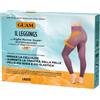 LACOTE Srl Guam - Leggings Anticellulite Prugna Taglia S\M, Leggings modellanti per combattere la cellulite