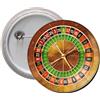 Spilla Calamita pins badge frigo Ø 45 mm Roulette Casino Tavolo gioco Croupier