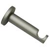 Gardinia Supporto con Base di Fissaggio per bastoni per Tende, 1 Binario, Aperto, Linea Kira,
