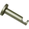 Gardinia Supporto con Base di Fissaggio per bastoni per Tende, 1 Binario, Aperto, Linea Kira,