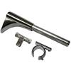 Gardinia Supporto a Muro Universale, incl. Adattatore ad Anello o a T, Attacco a Parete, per bastoni per Tende, Linea Memphis