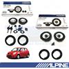 ALPINE SXE1750S + SXE1725S Casse Altoparlanti Ant + Post per SUZUKI SWIFT