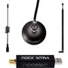 Nooelec RTL-SDR v5 Bundle - NESDR SMArt HF/VHF/UHF (100kHz-1.75GHz) Software Defined Radio. Premium RTLSDR con 0,5 PPM TCXO, SMA, Custodia Alluminio e 3 Antenne. Radio Basata su RTL2832U e R820T2