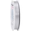 PRÄSENT 15m Ribbon Presente x 25 mm del Nastro del Raso Rullo Double Sided Argento