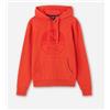 North Sails Hoodie Sweatshirt W/Graphic Felpa Capp Arancio Bollo Grande Uomo