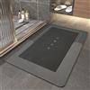 YeahBoom Tappetino Super Assorbente,40x60 cm Indoor Floor & Door Mat,Tappeto in Microfibra,per bagno antiscivolo lavabile, Da Cucina Con Fondo in Gomma