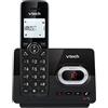 VTech CS2050 Telefono Cordless con Segreteria Telefonica, Modalità ECO+ DECT Telefono fisso Blocco Delle Chiamate Vivavoce Alta Qualità Tasti grandi, Nero
