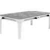 Conversione tavolo da pranzo biliardo Hyphen 'Stone decor' for white pool