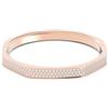 SWAROVSKI BRACCIALE DEXTERA PLACCATO ORA ROSA MISURA L 5639203
