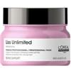 L'Oréal Professionnel Liss Unlimited Professional Mask maschera lisciante per i capelli ribelli 250 ml per donna