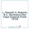 L. Manetti-h. Roberts & C. Borotalco Deo Vapo Original Fresh 75 Ml