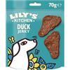 Lily's Kitchen Preparata con ingredienti naturali Confezione di croccantini per cani adulti con anatra Mini Jerky L'Anatra Decisa cani di taglia piccola, media e grande 8 x 70g