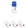 CHAMPION 3PK SNEAKER SOCKS Calzini 3
