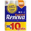Renova Carta Igienica Bianco - 38+10 Unità