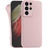 MyGadget Cover per Samsung Galaxy S21 Ultra - Custodia Protettiva in Silicone Morbido - Case TPU Flessibile - Ultra Protezione Antiurto & Antiscivolo Rosa