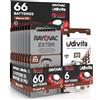 Udivita 66 Batterie Per Apparecchi Acustici Rayovac Extra Advanced 312. 66 Pile: 60 Rayovac + 6 Udivita