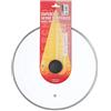 Gnali Coperchio ⌀ 32 cm In Vetro Temperato Bordo In Acciaio Inox 18/10 e Sfiato Vapore Gnali Bacicio
