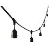 LED LEDS Catena di 10 Lampadine E27 10 MT Impermeabile IP65 LED Luci Esterno CORDONIERA