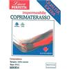 Euroricami Viterbo Coprimaterasso con Cerata Impermeabile Matrimoniale Traversa 2 Piazze con Angoli 165 x 195 cm