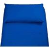 Lenzuola DEMONA SPEDIZIONE GRATUITA SET COMPLETI DI LENZUOLA 100% COTONE SINGOLO TINTA UNITA VARI COLORI SOTTOSOPRA + FEDERA OFFERTA (BLUE NAVY)
