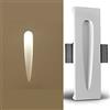 LED TECNOLOGY PORTA FARETTO SEGNA PASSO DA INCASSO MODERNO IN GESSO A SCOMPARSA MODERNO LAMPADA GOCCIA PER FARETTI